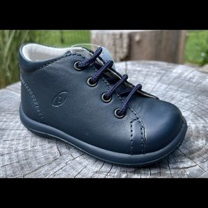 Primigi Boys Navy Nappa Leather Size EU:20